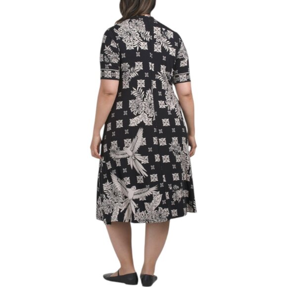 JOHNNY WAS Plus The Janie Favorite Seamed Dress - Picture 2 of 3